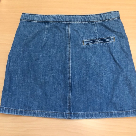 !LAST DAY! Zara denim skirt | sz M - Picture 2 of 5